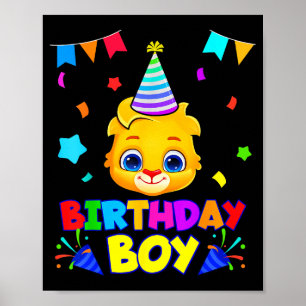 Poster Feliz Aniversário Menino - Feliz Aniversário De Lu