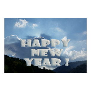 Póster Feliz Ano Novo!