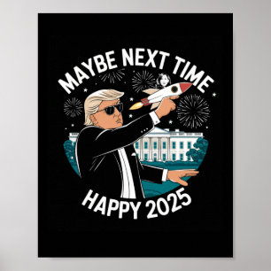 Poster Feliz ano novo 2025 Bons Tempos