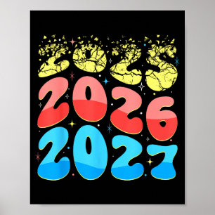 Poster Feliz Ano Novo 2026 Chegando Em Breve 2027 Engraça