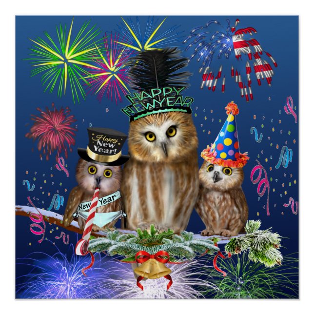 PÓSTER FELIZ ANO NOVO DE TODOS NÓS! (Frente)