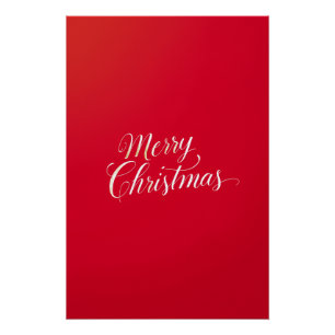 Póster Feliz Ano Novo Natal Alegre Temporada de Feriados