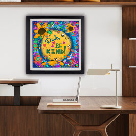 Poster Feliz Cara Divertido, Seja Benglebee.