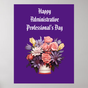 Poster Feliz Cartões de agradecimentos de profissionais a