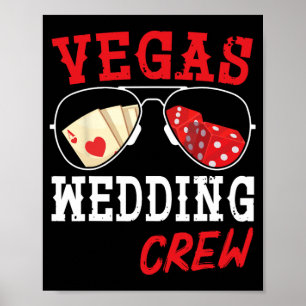 Poster Feliz Casado Noivo, Marido E Esposa Vegas Wed