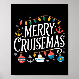 Poster Feliz Cruisemas Cruzeiro da Família Cruzeiro de Na