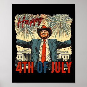 Poster Feliz Dia 4 De Julho Da Independência