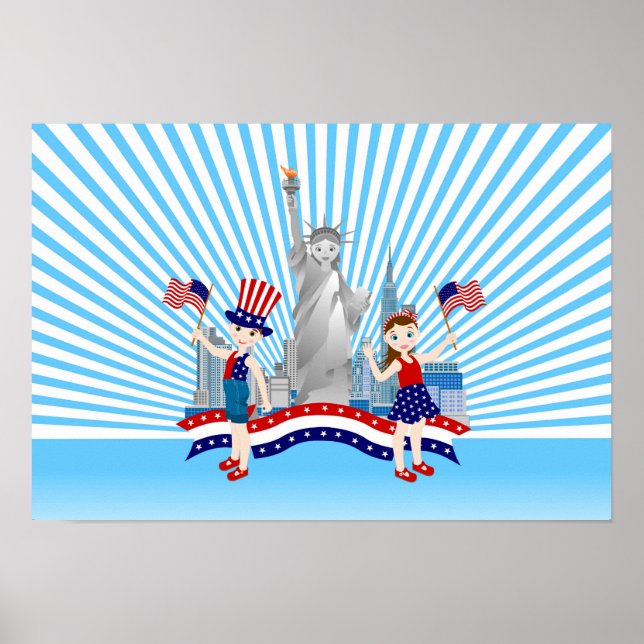 Póster Feliz Dia da Independência (Frente)