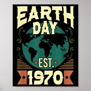 Poster Feliz Dia da Terra 2019 Crianças Naves Meninas Hom