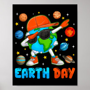 Poster Feliz Dia da Terra 2026 Terra Planeta Dab Meio Amb