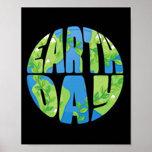 Poster Feliz Dia da Terra Camisa Homens do Dia da Terra B