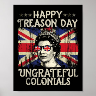 Poster Feliz Dia da Traição Ingrata Colonias Engraçadas 4