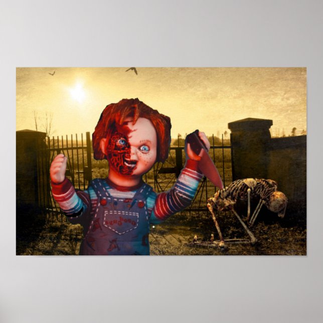 Poster Feliz Dia das Bruxas. (Frente)