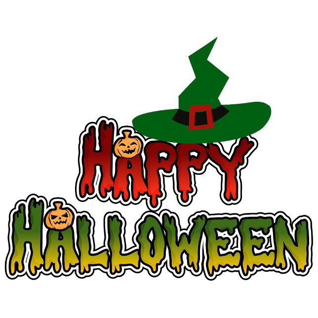 Poster Feliz Dia das Bruxas (Whispers from beyond echo in the haunted mansion.)