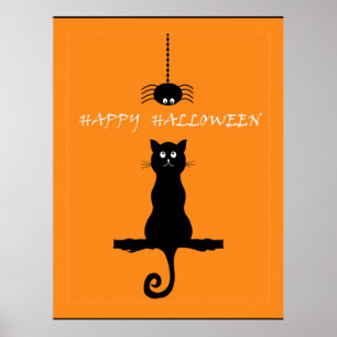 Poster Feliz Dia das Bruxas, design