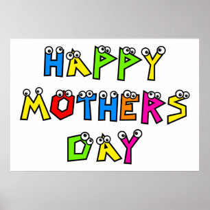 Póster Feliz dia das mães