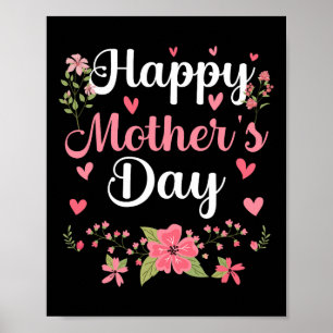 Poster Feliz Dia de as mães, Mamãe Frita, Mulher Frita Fo