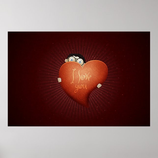 Póster Feliz dia de os namorados: Um Menino Apaixonado (I (Frente)