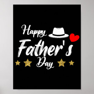 Poster Feliz Dia de os pais 2025 Tshirt para o vovô Pai m