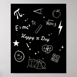 Poster Feliz Dia do Pi Seja Professor de Matemática Engra