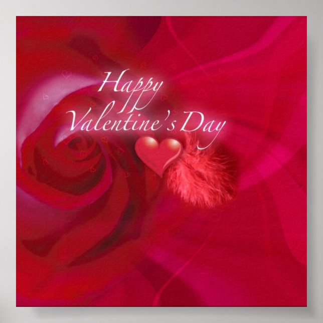 Póster Feliz Dia dos Namorados (Frente)