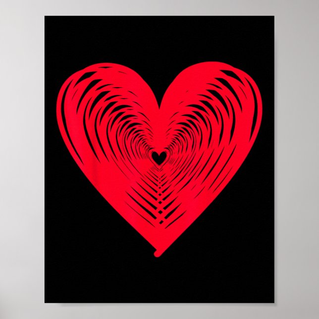 Poster Feliz Dia dos Namorados Coração de Amor (Frente)