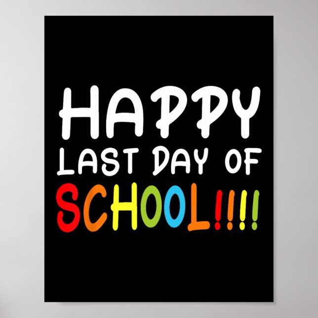 Poster Feliz Dia Passado De Estudantes E Professores Do C (Frente)