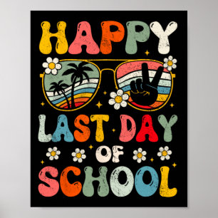 Poster Feliz Dia Passado De Professores De Verão Na Escol