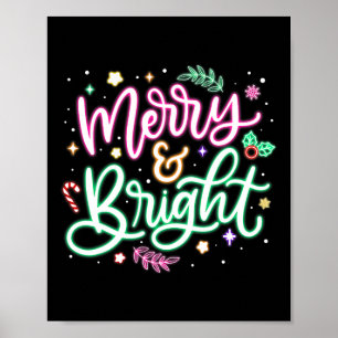 Poster Feliz E Natal Brilhante Família Engraçada Chris