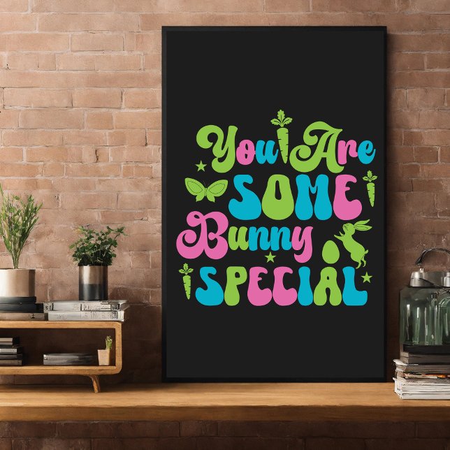 Póster Feliz Eggster. Páscoa engraçada (Criador carregado)