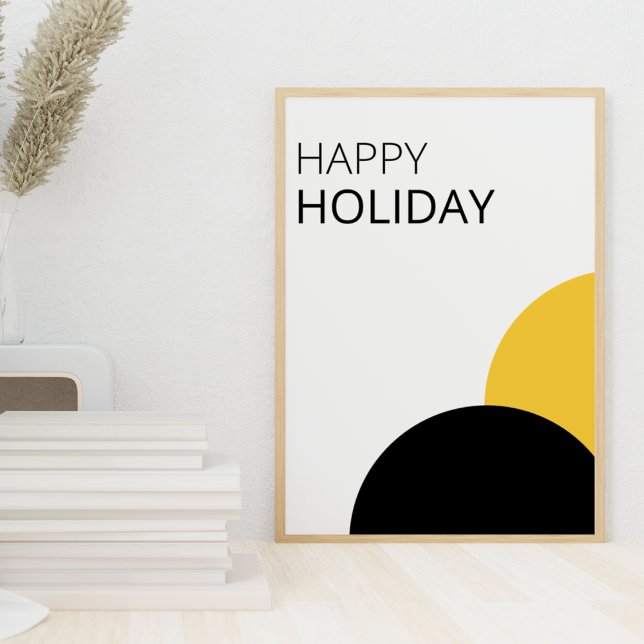 Poster Feliz Férias (Happy Holiday)
