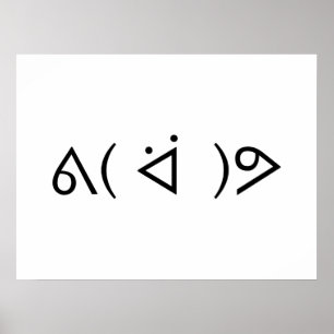 Póster Feliz Gary ᕕ( ᐛ )ᕗ Memória Emoticon Emoji T