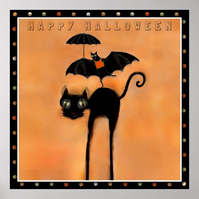 Poster Feliz Halloween (Frente)