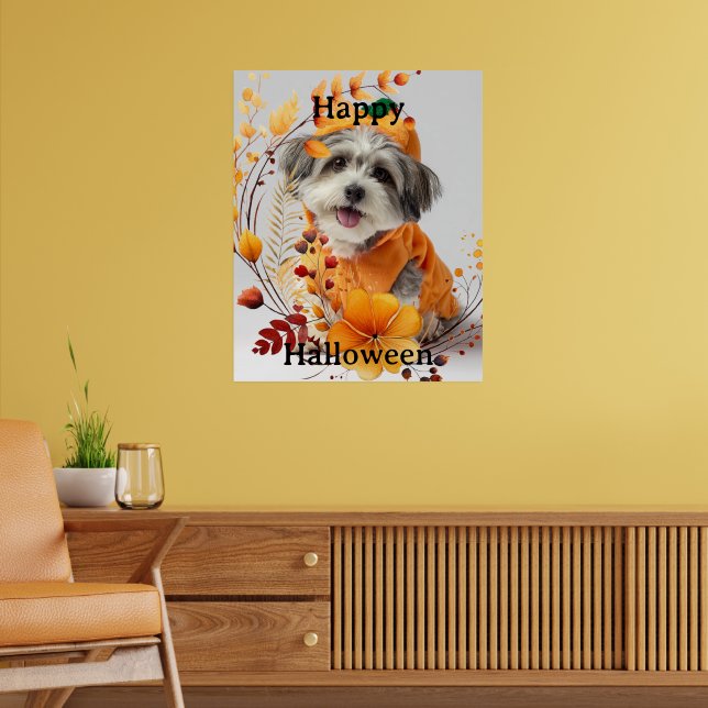 Poster Feliz Halloween, arf... (Sala de Estar 2)