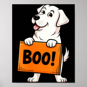 Poster Feliz Halloween Dachshund Pai do Cão Wiener Femini