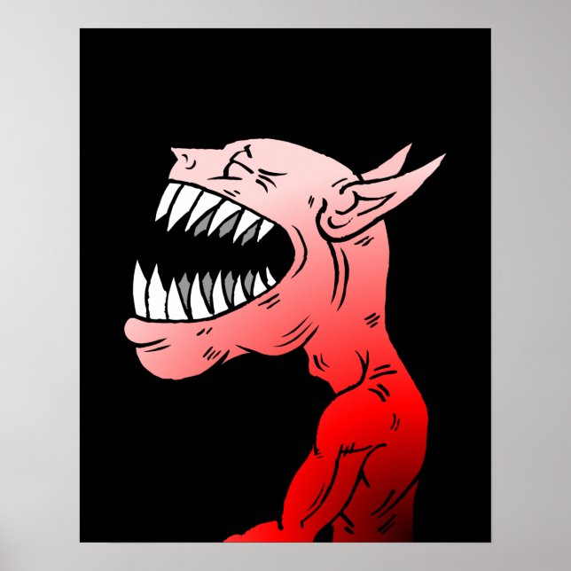 Poster Feliz Halloween Ghoul (Frente)