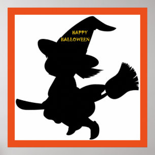 PÓSTER "FELIZ HALLOWEEN" PEQUENA BRINCADEIRA