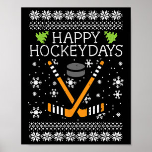 Poster Feliz Hockeydays Natal Ufly Hockey Men Bo