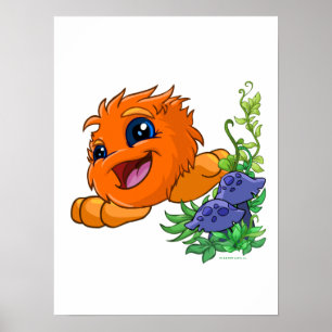 Póster Feliz Jub de laranja no Neopia Central