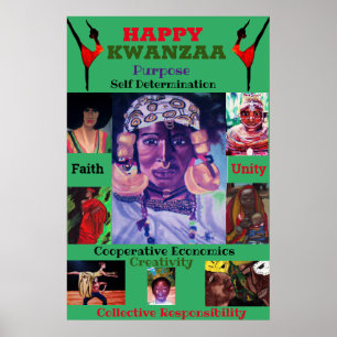 POSTER FELIZ KAWANZAA