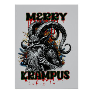 Póster Feliz Krampus