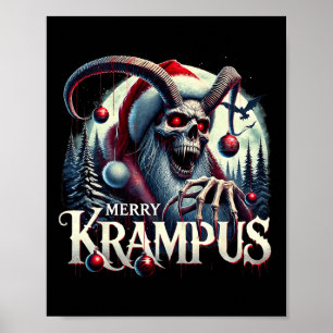 Poster Feliz Krampus Krampus Está Chegando Ao Horror Da C