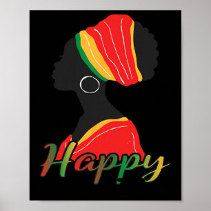 Poster Feliz Kwanzaa Sete Princípios Do Africano Kwanzaa