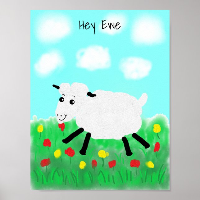 Poster Feliz Lamb (Frente)