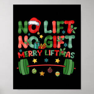Poster Feliz Liftmas Sem Elevação Sem Presença De Natal G