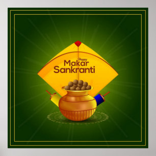 Poster Feliz Makar Sakranti