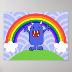 Poster Feliz Monstro