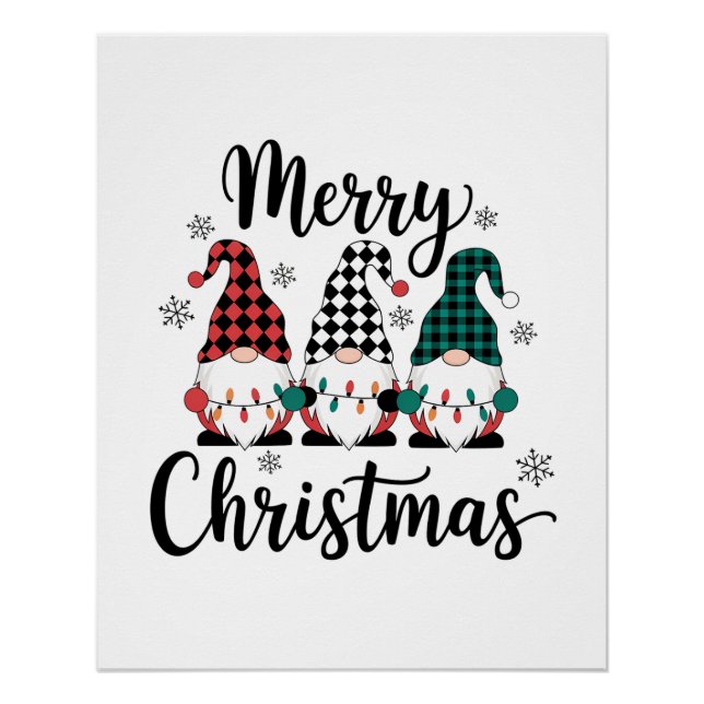 Póster Feliz Natal (Frente)
