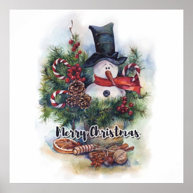 Poster Feliz Natal (Frente)