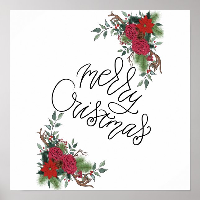 Póster Feliz Natal (Frente)